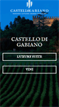 Mobile Screenshot of castellodigabiano.com